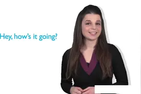 跟老外三分钟学英语，第1课，如何回答how are you？视频封面