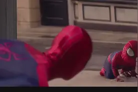 超凡蜘蛛侠宝宝酷炫来袭   法国矿泉水evian创意广告2图片