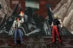 拳皇2002 通关演示 没有剧情只能让卢卡尔背锅了图片