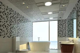 如何安装卫生间集成吊顶，一分钟秒会！图片