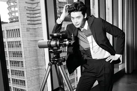 李钟硕拍时尚封面，帅气的西装男孩真撩人图片