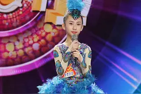 “舞蹈精灵”孙楚安安将孔雀舞跳进央视舞台图片