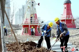 天水成纪儿童公园预计6月投入使用图片