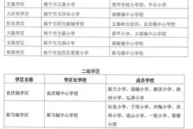 重磅！良庆区义务教育学校划分为13个学区图片