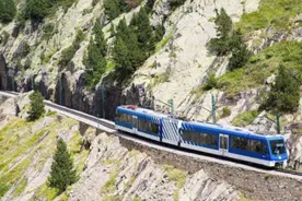 定了！都江堰至四姑娘山将建山地轨道交通图片