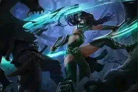 英雄联盟双吸血半肉阿卡丽，团战作用超强的出装！图片