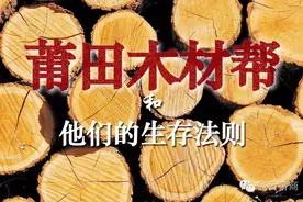 揭密 |“莆田木材帮”和他们的生存法则图片