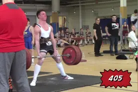 美国高中生的力量举比赛，举重得从娃娃抓起！视频封面