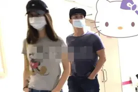 林心如霍建华穿病号服医院做检查 网友：要二胎吗图片