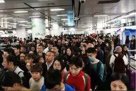 杭州地铁客流量创新高 单日达169.1万人次图片