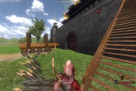 《骑马与砍杀》风云三国2.8十测版，锤们干什么，你们又不走大门