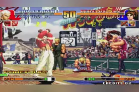 拳皇97 残血夏尔米的强大 老黑的实力真是有一套