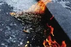 春天杨絮柳絮飘飞 聊城消防提醒群众防火图片