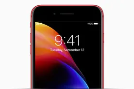 苹果推出了红色版的iPhone 8图片