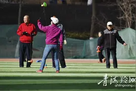 市民的晨练时光图片