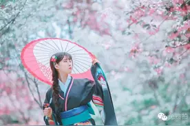 青岛小萝莉：穿和服的美少女，多想把你抱在怀里图片