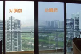 手机膜高手遇到玻璃隔热膜，贴废好几张竟是没喷水！图片