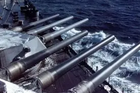 战列舰主炮解析：南达科他406舰炮细节展示图片