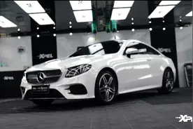 奔驰E200 Coupe装贴XPEL LUX PLUS专车专用隐形车衣-南京宝卡视频封面