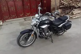 豪爵铃木TR150美式太子 黑色视频封面