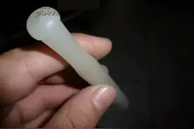 姥姥娘的汉白玉烟袋图片