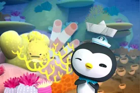 海底纵队：哇，海星宝宝会发光，真的太好看了！