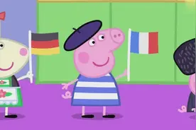 小猪佩奇：国际日，佩奇和小伙伴们穿着不同国家的衣服唱和谐之歌