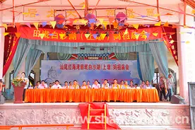 红海湾田墘上墩妈祖庙会开幕图片