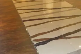 家里的地板和地砖之间这样接缝处理，平整又光滑！你家做对了没？图片