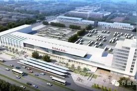 界首市汽车总站设计方案确定，占地百亩，五大功能区为一体图片