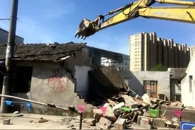 1万多平方米违建昨被拆除 江北区最大城中村即将“变脸”图片