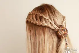 夏季你需要一条仙女辫 双层麻花辫教程图解图片