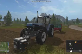 模拟农场2017.农场作业今天的任务是肥料喷洒机 现在看看怎么操作