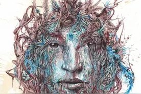 茶水、酒精、墨水、刺绣 不走寻常路的绘画大师图片