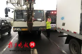 南京江北大道货车禁行提示图片