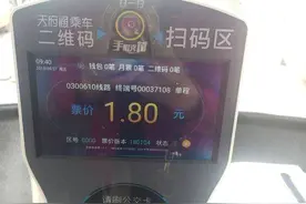 4日起成都部分公交可扫码乘车了 目前只支持电子钱包图片