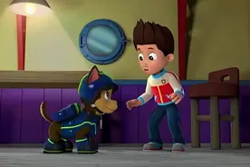 汪汪队：企鹅偷吃了海鲜，太狡猾了，莱德 阿奇都抓不到它们视频封面