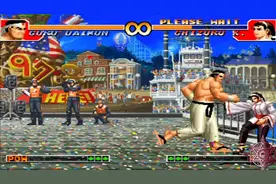 拳皇97：大门五郎基本连招，观赏性比较强的一个人物