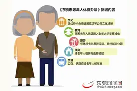 每年10月为东莞敬老月 非莞籍老人可免费坐公交图片