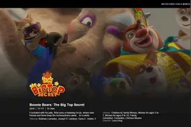 《熊出没》海外热播 全球传播中国文化图片