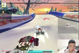 QQ飞车——相同的爆天甲差距这么大，歪斌开的难道是终极爆天甲