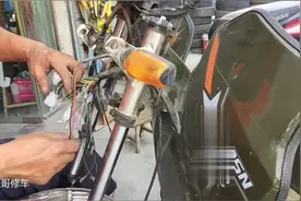 三轮电动车大灯安装和总线头连接技巧