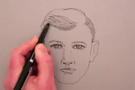 看看牛人是如何画一张男人的脸，原来是用了这技巧，厉害了！