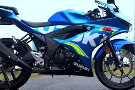 铃木赛车级摩托SUZUKI GSX-R150，新车实测，你值得拥有！视频封面
