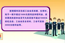 省总工会发布职工福利新标准图片