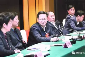 张国华参加沛县代表团审议图片