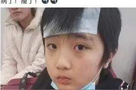 吴镇宇晒图称儿子“瘦了”眉眼伤疤很明显图片