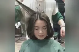 婴儿肥就要这样剪短发，超修饰脸型，特别脸显小