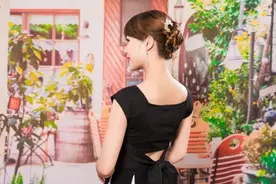 好看又清爽的夏日盘发 清新韩式盘发  悦小舞图片