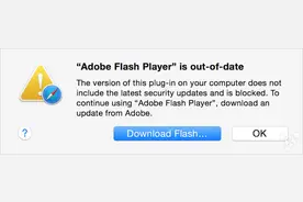 因为漏洞 苹果再次封杀老版本 Flash Player图片